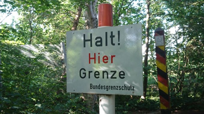 Grenzschild